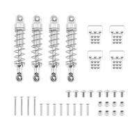 Parti Modellini RC Per WPL C24-1 C14 C24 Per MN MN45 D90 MN99S Ammortizzatore Ammortizzatore Supporto Esteso Sedile RC Auto Parti Di Aggiornamento Accessori Di Modifica(Silver)