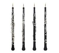Parti oboe C Key Key Oboe Completamente Automatico Tasti Nickel-placcati Con Guantoni In Pelle Oboe Reed