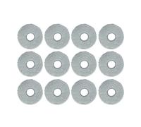 parti Panno for mocio, compatibile con Ecovacs Deebot X2 Omni, X2 Pro, DEX86, accessorio for aspirapolvere robot(Mop pad 12 pcs)