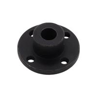 Parti Per 1 Pz Giunto Flangiato Rigido 6/8/10/12mm Kit Connettore Giunto Albero Guida Motore In Ferro Parti Trasmissione Potenza Hardware Nero(8MM)