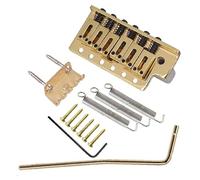 Parti Per Accessori Per Chitarra Con Base Per Ponte Tremolo Singolo, Sella Per Chitarra Elettrica Manuale ponte per chitarra elettrica (Color : Gold)