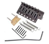 Parti Per Accessori Per Chitarra Con Base Per Ponte Tremolo Singolo, Sella Per Chitarra Elettrica Manuale ponte per chitarra elettrica (Color : Black)