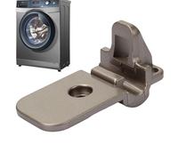 Parti per asciugatrici, cerniera per porta lavatrice in acciaio inox, 3,15 x 1,57 x 1,57 pollici, ricambio per lavatrici universali con caricamento frontale