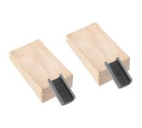 Parti per Attrezzi da Giardino in Ferro e Legno, 2 Set | Ricambi per Utensili da Scavo, Accessori per Utensili Manuali, Componenti Rinforzati Non Deformabili