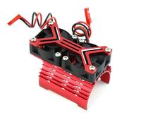 Parti per Auto RC per Axial per SCX10 per Traxxas per TRX4 per Tamiya 1/8 1/10 RC Motore Dissipatore di Calore Ventola Raffreddamento 36mm(Red)