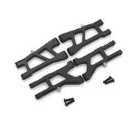 Parti per auto RC Per HNR Per Dodge H9802 H9803 E30 1/10 Braccio Controllo Inferiore Anteriore Posteriore Metallo Auto Sportiva Piatta Telecomandata Parte Ricambio Uso(Black)