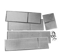 Parti per Auto RC per Tamiya 1/14 per Volvo FH16 Carro Attrezzi Rimorchio del Trattore Parti Piastra Antiscivolo Strisce Decorative RC Auto di Aggiornamento Accessori Modificati