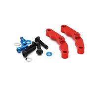 Parti per Auto RC per Tamiya per TT-02-S per TT02 Type-S TT02S 1/10 RC Auto Parti di Aggiornamento Accessori in Metallo Braccio Superiore Montaggio 54651(Red)