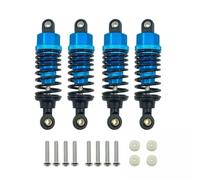 Parti per Auto RC per Tamiya per TT-02 TT-02d M-05 M-06 1/10 4 Pezzi RC Car Ammortizzatore in Lega di Alluminio Set Ammortizzatore 60mm Parti di Aggiornamento Parti di Ricambio(Blue)