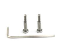 Parti per Auto RC per Tamiya per TT01 per TT02 CC01 CC02 per GF01 DF02 DT02 rc Car Upgrade Parts Metallo 3x14mm Vite A Gradino A Basso Attrito 54409