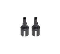 Parti per Auto RC per Tamiya per TT01 per TT02 TT01D TT01E DF-02 M05 M06 1/10 RC Auto Parti di Aggiornamento Cambio Metallo Tazza Comune Differenziale Diff(Black,2pcs)