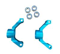 Parti per Auto RC per Tamiya per TT02 1/10 RC per Auto per Turismo Parti di Modifica Accessori Montanti Posteriori Alluminio(Blue)