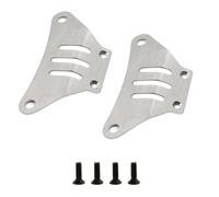 Parti per Auto RC per Tamiya TT02 TT-02 1/10 rc Car Upgrade Parts Protezione del Cambio in Acciaio Inossidabile Piastra di per Armatura Telaio Accessori RC(Around)