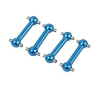 Parti per Auto RC per Tamiya TT02/TT02D/TT02S/TT-02 1/10 rc Car Crawler per Hobby Albero di Trasmissione Aggiornamento 4 Pezzi Dog Bone Parte Veicolo(Blue)