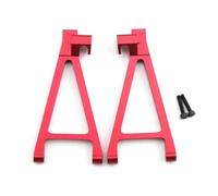 Parti per auto RC Per Traxxas Per Summit Per E-Revo VXL 1/16 Bracci Sospensione Anteriori Posteriori Superiori Inferiori Metallo 7131 7132R Parti Aggiornamento Auto RC Accessori(Red,Rear Lower Arm)