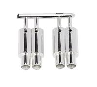 Parti per Auto RC per Traxxas per Tamiya per HSP per HPI per Kyosho 1/10 rc Car off Road per Buggy Parts Tubo di Scarico A Doppia Uscita Terminale