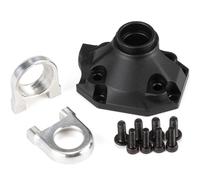 Parti per auto RC Per VS4-10 Per Phoenix VRD Per Vanquish H10 OTTICA F10 CNC In Alluminio Terzo Membro Set Anteriore Posteriore Diff Copertura Asse Rc Parti(Black,Front)