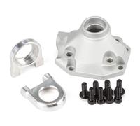 Parti per auto RC Per VS4-10 Per Phoenix VRD Per Vanquish H10 OTTICA F10 CNC In Alluminio Terzo Membro Set Anteriore Posteriore Diff Copertura Asse Rc Parti(Silver,Front)