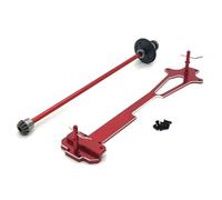 Parti per auto RC Per Wltoys Per 124016 124017 124018 124019 Per RIaarIo 1/12 rc Car Metallo Secondo Piano Scheda Albero Di Trasmissione Centrale Ingranaggio Principale Parti Aggiornamento(Red)