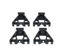 Parti per auto RC Per Yikong YK4106 YK4107 1/10 Supporto Ammortizzatore Anteriore Posteriore Metallo Accessori Auto Telecomandate Aggiornamenti E Sostituzioni Uso(Black)