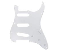 Parti Per Chitarra Battipenna Per Chitarra Elettrica A 11 Chiodi Adatto Per Pannello SSS ST SQ(White)