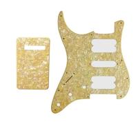 Parti Per Chitarra Battipenna St Con Piastra Posteriore Per Chitarra Classica Mancina ST HSH 11 Fori Battipenna e Piastra Copri Molle(2Ply)