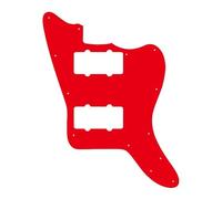 Parti Per Chitarra Da 5 Pezzi - Per Battipenna Per Chitarra Elettrica Vuoto Con 2 Pickup Modello Di Fiamma Sostitutivo Battipenna e Piastra Copri Molle(4Ply12)