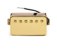 Parti per chitarra elettrica Pickup Humbuckers Al Ponte Con Manico Dorato/cromato Per Chitarra Elettrica Stile LP Pickup Guitarra Con Copertura In Ottone (Color : Bridge, Size : Gold)