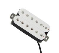 Parti per chitarra elettrica Pickup Per Chitarra Elettrica Humbucker A Doppia Bobina Alnico 5 Accessori Per Parti Di Chitarra Bianca (Color : 14k)