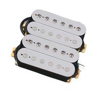 Parti per chitarra elettrica Pickup Per Chitarra Elettrica Pickup Con Splitting A Bobina Humbucker Pickup A Doppia Bobina 4 Cavo Di Condotta N-7.5K/B-15K Uscita Bianca (Color : Neck and Bridge)