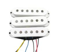 Parti per chitarra elettrica Pickup Per Chitarra Ss Pickup Per Chitarra Elettrica Single Coil 1 Set 3 Pezzi (Color : 2)
