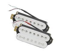 Parti per chitarra pick-up con splitting a bobina per chitarra elettrica bianca a 7 corde Pickup Professionale Per Chitarra Elettrica (Color : One set)