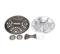 Parti per chitarra risonante, cono risonatore in bronzo con schermo della buca e cordiera, sella per ponte Spider per chitarra risonante, piastra di copertura in lega di alluminio