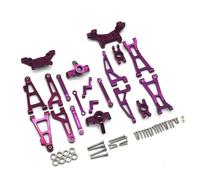 Parti Per HBX 16889 16889A 16890 SG1601 SG1602 1/16 RC Parti Di Aggiornamento In Metallo Veicoli Telecomandati Parti Di Set Fragili(Purple)