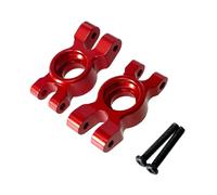 Parti Per Hyper Go Per MJX 14209 14210 H14BM 1/14 Ruota Posteriore In Metallo Base Fissa RC Car Parti Remote Accessori Di Modifica Di Aggiornamento(Red)