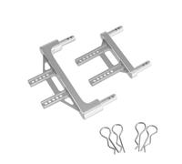 Parti Per JJRC 1:14 Q130 Ad Alta Velocità RC Car Shell Pilastro Corpo Fissaggio Pilastro Aggiornamento Parti In Metallo Accessori(Silver)