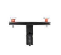 Parti per macchina per ponticelli di violino, Piede for ponte for violino 1/2 multicolore 12x9x5cm(Black)