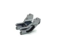 Parti Per MJX Per Hyper Go 14209 14210 1/14 Supporto Per Staffa Di Montaggio Per Ala Posteriore In Metallo RC Car Upgrade Parts Accessories(Gray)