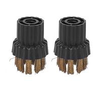 Parti per Spazzatrice Rotonda con Spazzola in Ottone 2 Pezzi X5 Accessori per Scopa di Ricambio H20 H2O X5 Testina per Pulitore a Vapore e Accessori per Scopa a Vapore