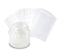 Parti per spruzzatore di vernice, 100 sacchetti per spruzzatore di vernice, 19,8 x 30 cm, fodere trasparenti per bombolette per pistola a spruzzo Wagner, per spruzzatore di vernice Wagner, 100 pezzi