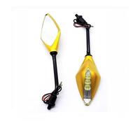 Parti Per Suzuki GSR 600 GSR750 SV650 SV400 Per V-Strom 650 Per V-Strom 1050 8 10MM Con LED Indicatore Direzione Specchietto Retrovisore Moto(D'oro)