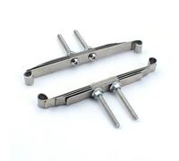 Parti Per Tamiya Per Scania 770S R620 Per Volvo Per Benz Arocs Per Man TGX Lesu Per Scala 1:14 2 Pezzi Metallo 78mm Rimorchio Piastra In Acciaio RC Autocarro Con Cassone Ribaltabile