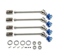 Parti Per Traxxas Per Maxx Per Widemaxx 1:10 8996X 89086-4 Kit CVD Con Albero Trasmissione Esteso In Acciaio Parti Aggiornamento In Metallo Modelli Auto Cingolate RC(Black blue)