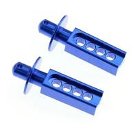 Parti Per Traxxas Per Slash Per E-Revo Per Summit 1/16 2 Pezzi Anteriore In Metallo Body Mount Post Shell Colonna 7015 RC Auto Parti Di Aggiornamento Accessori(Blue)