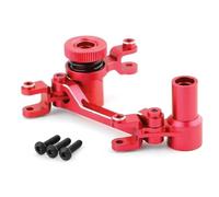 Parti Per Traxxas Per UDR Per Unlimited Per Desert Per Racer 1/7 Gruppo Sterzo In Metallo Biellette Sterzo Braccio Corno Servo 8543 Aggiornamento Auto RC(Red)