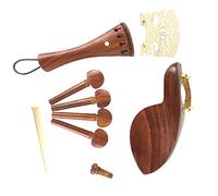 Parti Per Violino In Palissandro Con Ponte Sound Post Fitting Set 4/4 Accessori Mentoniera Cordiera Endpin Pegs Principiante Accessori per Violino