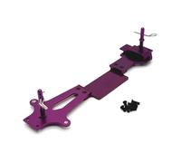 Parti Per Wltoys 144001 144002 144010 144016 144018 1/14 RC Auto Per RIaarIo Metallo Secondo Piano Piastra Di Bordo Con Il Corpo Di Montaggio Post Parti Di Aggiornamento(Purple)