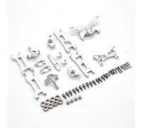 Parti Per Wltoys 244016 Per LOSI Micro-B 1/24 2WD Per Buggy RTR Metallo Per Forcellone C Per Sedile Coppa Dello Sterzo Parti Della Ruota Posteriore Set Da 7 Pezzi(Black)