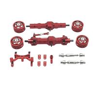 Parti Per Wpl Per C74 1/10 Metallo Aggiornamento Asse Servo Per Il Sedile Mozzo Ruota Albero Di Trasmissione Accessori Controllo Remoto RC Auto Controllo Remoto Pezzi Ricambio(Red)