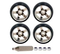 Parti Pneumatici Ruote 25 Mm 1,5 Gradi Per Kyosho Per Mini Per Weili 1/28 | Ruote offset 1.5 gradi 25mm per stabilità curva RC car e set upgrade prestazioni aderenza pneumatici Accessori